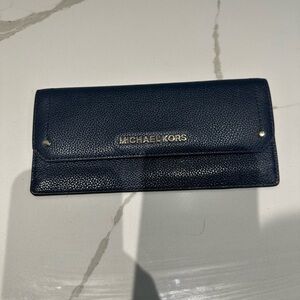 Women’s Michael Kors Navy Slim Wallet